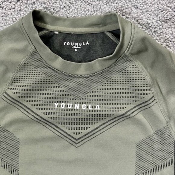 YoungLA Superhero Compression Longsleeves NWOT Condition - Size Medium - Picture 3 of 8